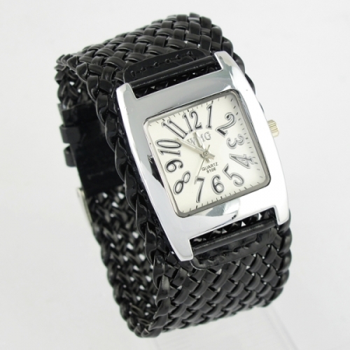 BRATARA DAMA CU CEAS H018 BLACK