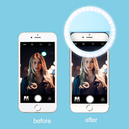  SELFIE LED RING CU INCARCATOR USB