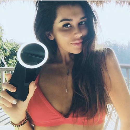  SELFIE LED RING CU INCARCATOR USB