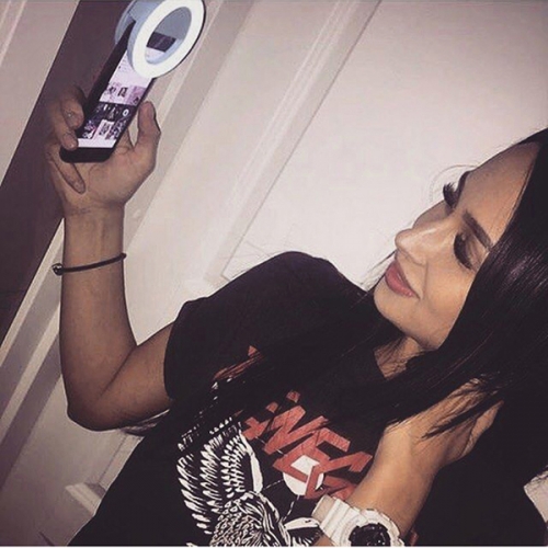  SELFIE LED RING CU INCARCATOR USB