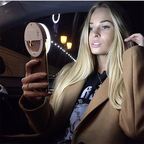  SELFIE LED RING CU INCARCATOR USB