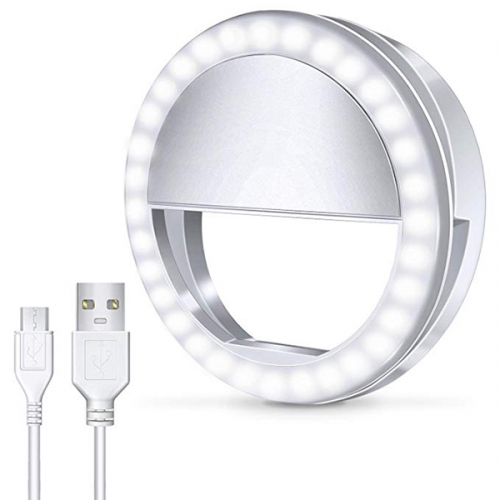  SELFIE LED RING CU INCARCATOR USB